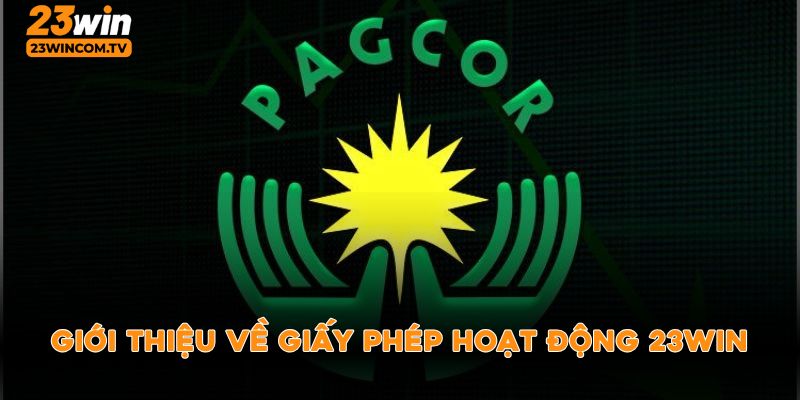 Giới thiệu về giấy phép hoạt động 23win
